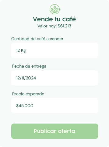 Publicar ofertas